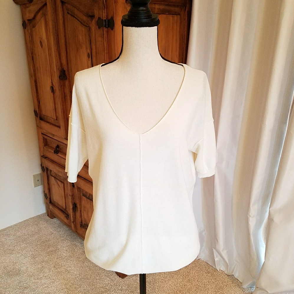 DKNY Cream Sweater